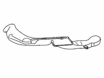 2002 Dodge Durango Air Duct - 4885685AA