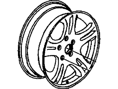 Dodge WW27PAKAB WHEEL Aluminum