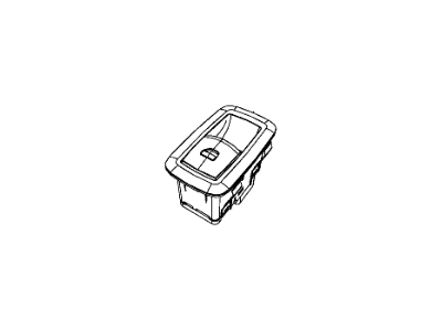 Mopar 68080842AA Window Switch, Rear