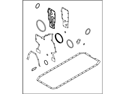 Ram 68005276AA GASKET KIT Engine Lower