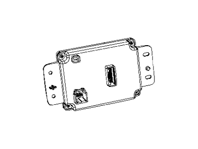 Dodge 5043011AD MODULE A/C And Heater