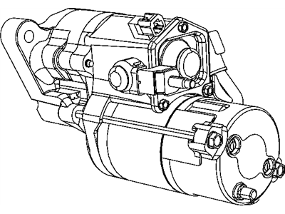 Jeep Grand Cherokee Starter Motor - 5035102AA