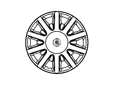 Dodge 5272553AA COVER Wheel