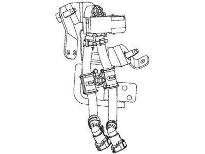 Jeep 68155263AA SENSOR Differential Pressure