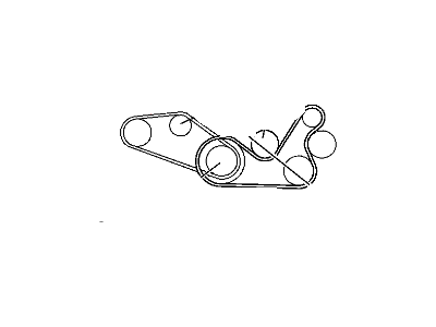 Chrysler MD368275 BELT Alternator