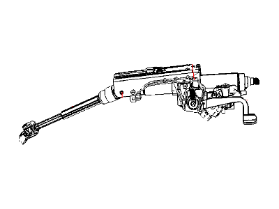 Dodge Caliber Steering Column - 5057279AJ