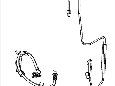 2014 Dodge Challenger Brake Line - 4779865AE