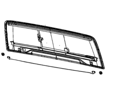 Jeep Gladiator Windshield - 68343605AG