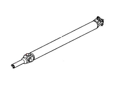 Dodge 52105599AB SHAFT Drive Rear 1-Piece