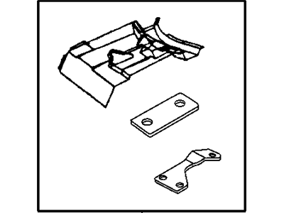 Dodge 4575624 EXTENSION Shelf Panel