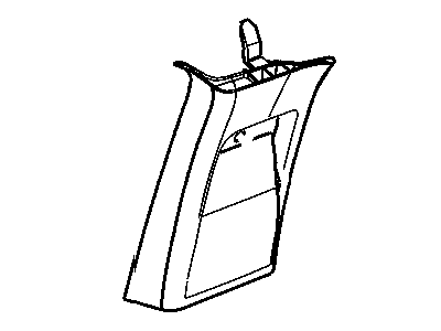 Ram 5HP49XDVAA MOLDING C Pillar