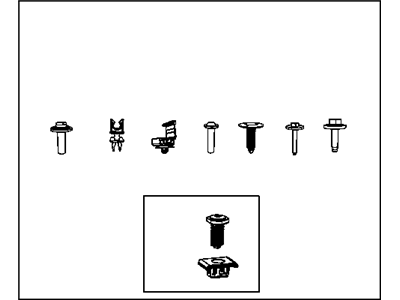 Ram 68058832AC FASTENER KIT Front End Module
