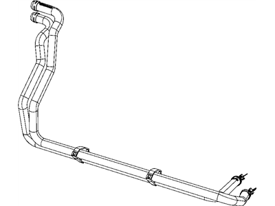 Ram 55056906AC HOSE Heater Core Supply And Return