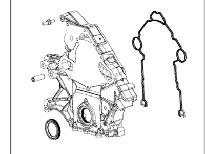 Ram 53022195AG COVER Timing Case