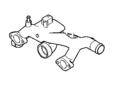 Chrysler MD377072 HOUSING Thermostat