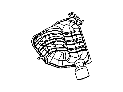 Jeep 6104384AA BOLT AND WASHER Hex Head M8x1.25x20