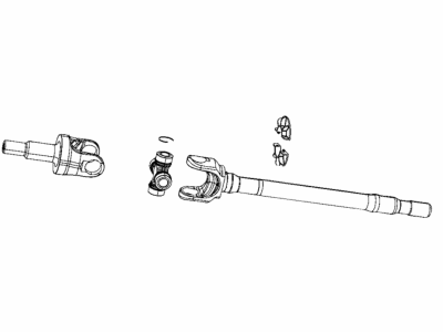 Jeep Wrangler Intermediate Shaft - 68476428AA