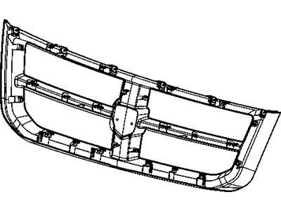 Ram Dakota Grille - 1FZ31WS2AB