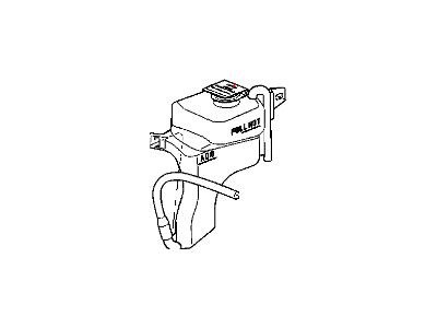 Dodge Coolant Reservoir - 5058156AE