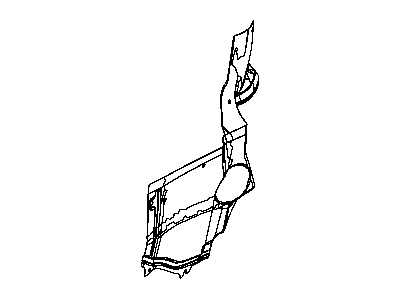 Dodge 55399274AC SHIELD Brake Line
