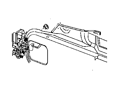 Ram Dakota Door Latch Assembly - 55112608AA