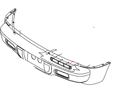 Chrysler PT Cruiser Bumper - ZG97TZZAF