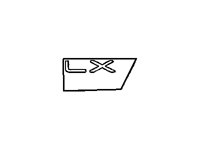 Mopar 5113298AA Nameplate, Rear