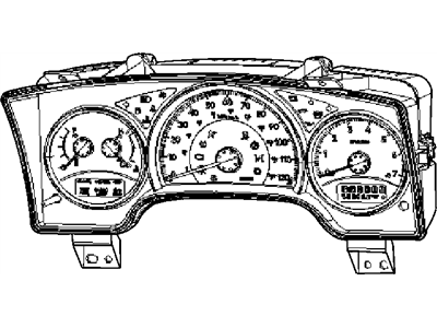 Dodge Dakota Speedometer - 68039983AD