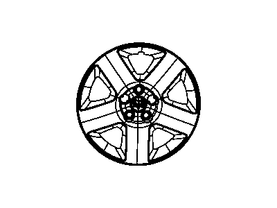 Dodge 1DV32PAKAB COVER Wheel