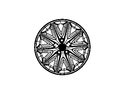 Dodge 1DU31PAKAB COVER Wheel
