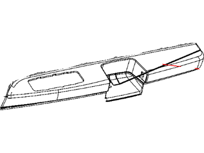 Ram 1YJ99BD1AA PANEL Front Door Trim