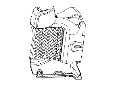 Jeep 1SE63DX9AC Panel - Quarter Inner Lower