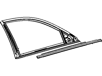 Chrysler Pacifica Door Seal - 5054116AF