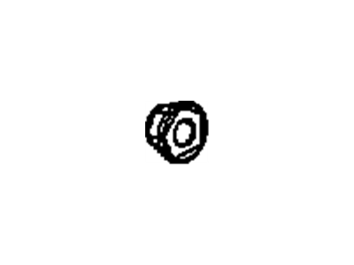 Jeep 6510676AA NUT AND WASHER Hex Nut - Coned Washer