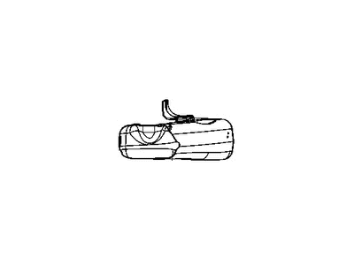 Dodge 68228405AD AIR DUCT Brake Cooling