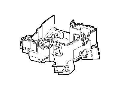 Chrysler 5098243AA HOUSING A/C and Heater Lower