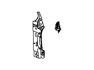 Jeep 55360356AB PANEL Taillamp Mounting