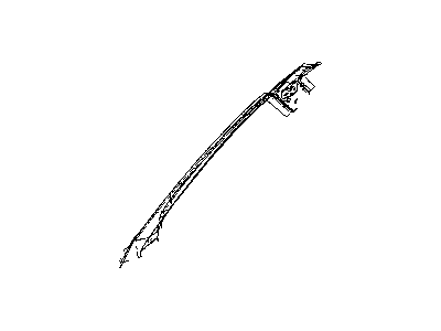 Dodge 55275281AB FRAME Windshield Side