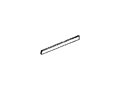 Dodge Ram Wagon Weather Strip - 55134668