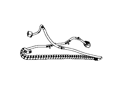 Dodge 68078881AB WIRING Sliding Door Track Left