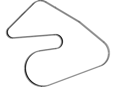 2022 Jeep Gladiator Drive Belt - 5281760AA