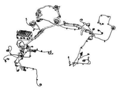 Dodge 68304840AD WIRING Headlamp to Dash