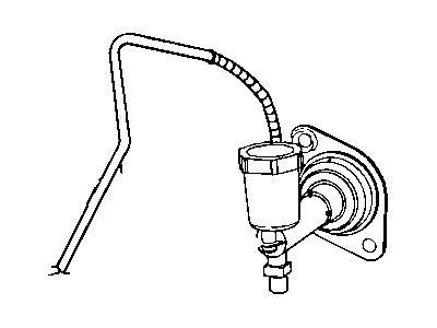 Jeep 4883544AA CAP Clutch Reservoir