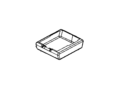 Ram 1QA38DK2AA LID Armrest Bin