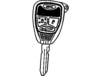 Jeep 5143553AA KEY Master Jeep Sentry