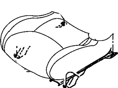 Dodge Viper Seat Cushion - XD021XRAA