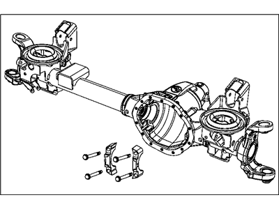 Ram 68065444AB HOUSING Axle