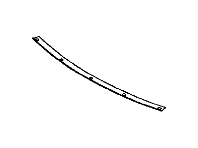 Chrysler MB934091 PLATE Front Bumper