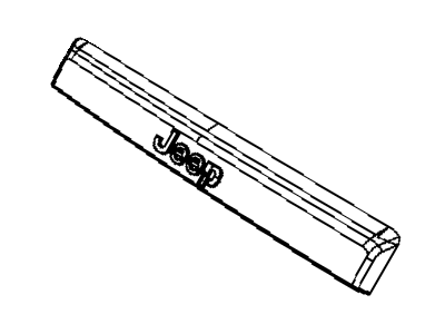 Jeep 55369028AF HANDLE Liftgate