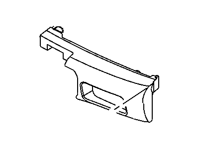 Chrysler 5116170AB FOAM Rear Bumper Fascia
